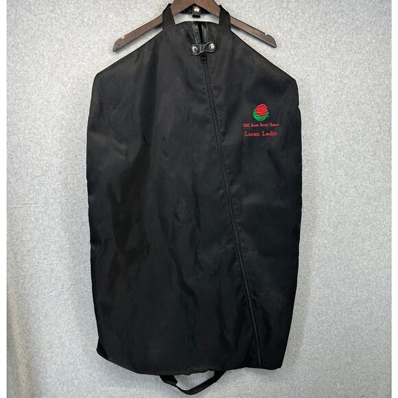 1992 Rose Bowl JDH Garment Bag Loren Ledin Media Staff VIP Press Football Vtg